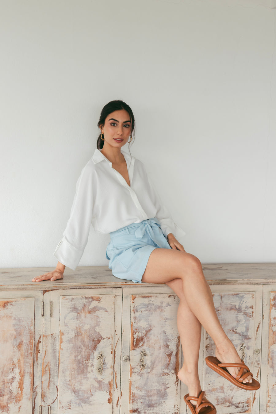 Amelia Blouse - Ivory