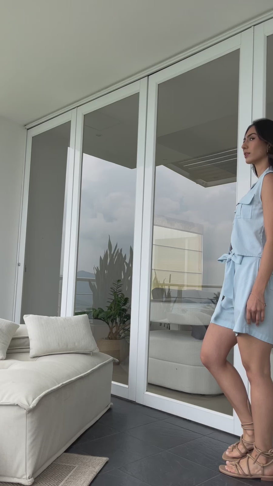 Camisa Aventura - Cielo
